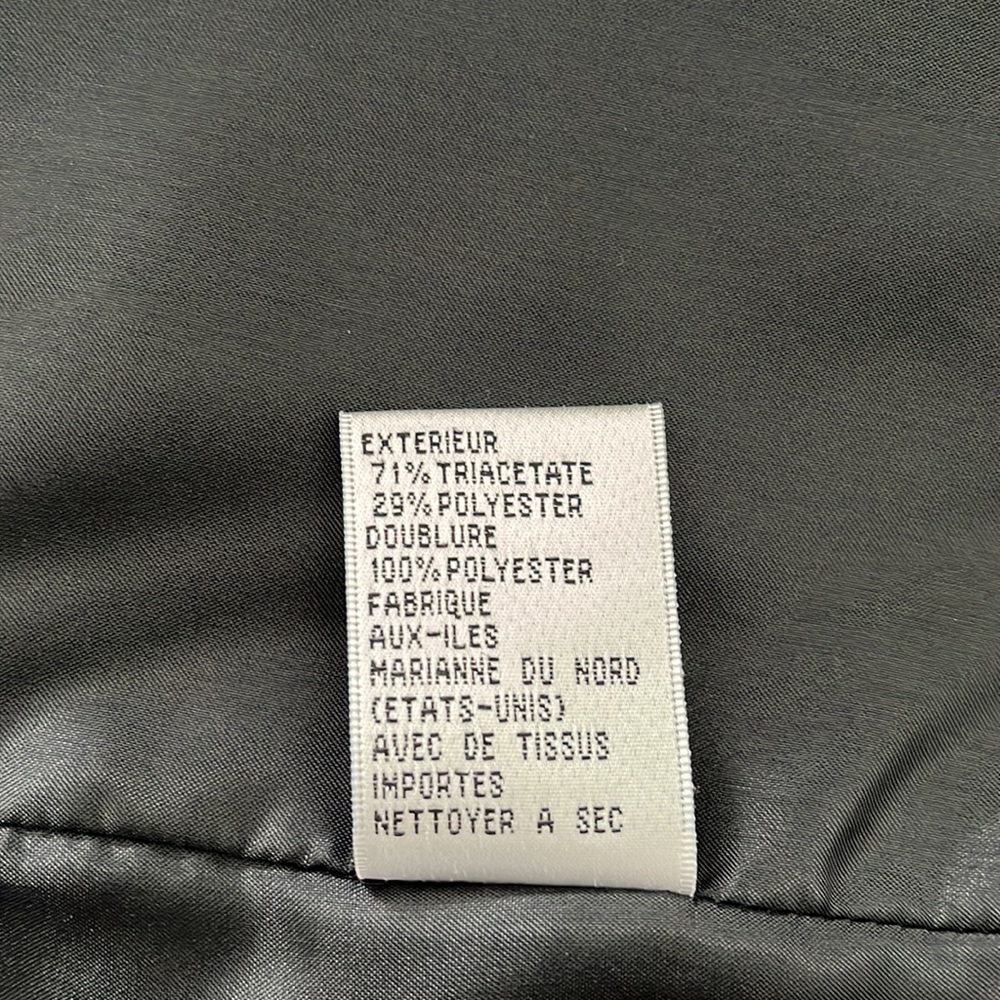 Talbots Woman’s Jacket Open Front Color Black/Whi… - image 4